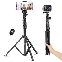 HPUSN Phone Tripod 55-inch Extendable and