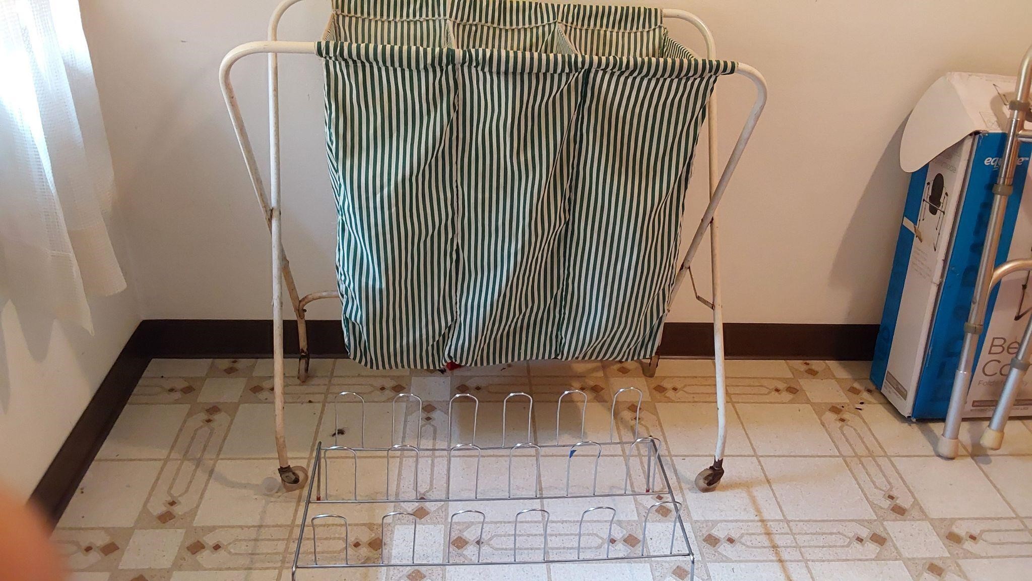 Laundry cart & shoe rack
