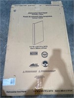 $42  1.5x34.5x24 in. Dishwasher End Panel in