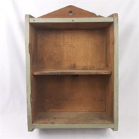 Old vintage wood medicine cabinet for repair