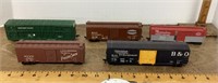 Train car lot of 5