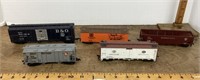 Train car lot of 5