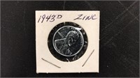 1943 D Zinc Penny