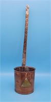 Antique Dovetailed Copper Dipper Ladle Scoop