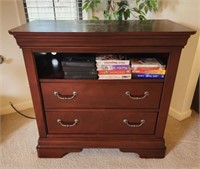 Large two drawer dresser or Tv Stand