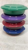 New 8pc Tupperware bowls with lids
