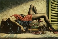 Paul Kelley S/n Giclee On Canvas