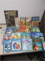 Lot of Vintage Children's Golden Books