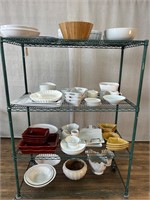 China Serving Pieces: Snack Dishes Trays Bowls etc