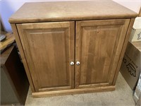 Solid Wood Handmade Cabinet - Pick up only