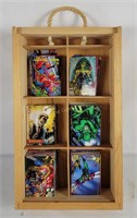 Case W/ Fleer Marvel Super Hero Cards