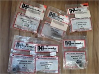 HORNADY REMOVABLE SHELL HOLDER HEAD LOT OF 6 PACKS
