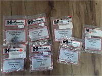 HORNADY REMOVABLE SHELL HOLDER HEAD LOT OF 7 PACKS