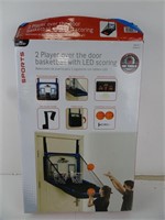 Two Player Over the Door Basketball with LED