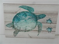 Turtle Print on Canvas - 16x24