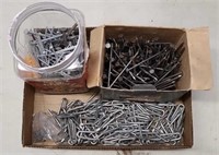 Fence staples, miscellaneous fastners and screws