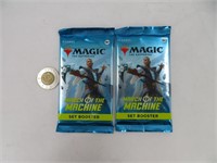 2 booster pack Magic The Gathering, March of the