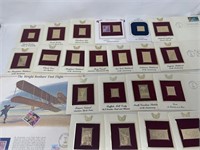 Stamp Collector Gold Replica Stamps