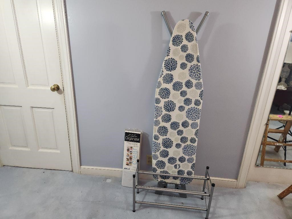 Ironing Board & Shoe Racks | Live and Online Auctions on HiBid.com