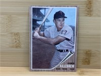1962 Harmon Killebrew Topps Baseball Card