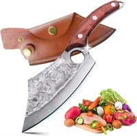 *NEW KITORY Meat Cleaver Chef Knife With Sheath