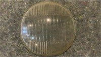 Vintage Tilt Ray Convex Glass Headlight Lens
