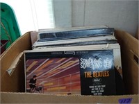 Assorted record albums as shown