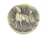 35g Sterling Medal, Big Horn Sheep