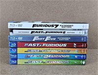 Fast and the Furious Blu-Ray DVD Collection