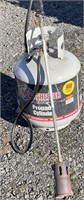 20 lb. Propane Tank with weed burner torch