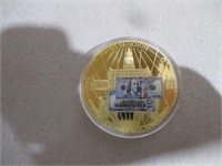 American Mint 32G 24kt Layered Ben Franklin Coin