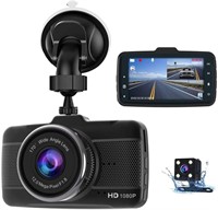 Dash cam with Front and Rear Car Camera