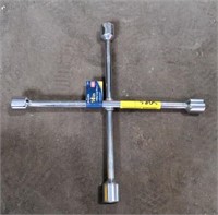 14" 4 way tire iron