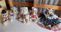 Variety of Stuffed Bears