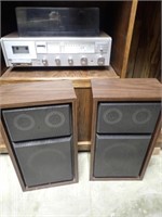 Morse Electrophonic Turn Table w/ Speakers -