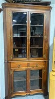 Super Early Large Two Piece Corner Cabinet