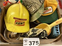 KENT AND DEKALB HATS / ADVERTISEMENT ITEMS