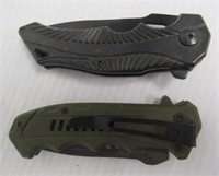 (2) Masters U.S.A. Folding Knives Longest Blade