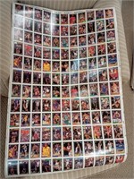 Sheet of 132 tops basketball cards 43-28