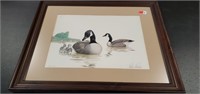 Valan Stieler's Canada Geese Painting