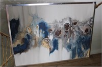 1970s Abstract Painting / G Allison