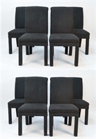 (8) CONTEMPORARY UPHOLSTERED DINING CHAIRS