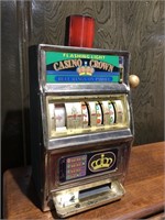 Vintage Waco Casino Crown Slot Machine 25 Cent