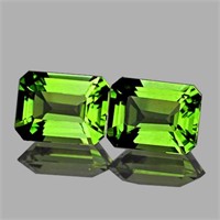 Natural Green Tourmaline Pair 2.28 Cts {Flawless-V