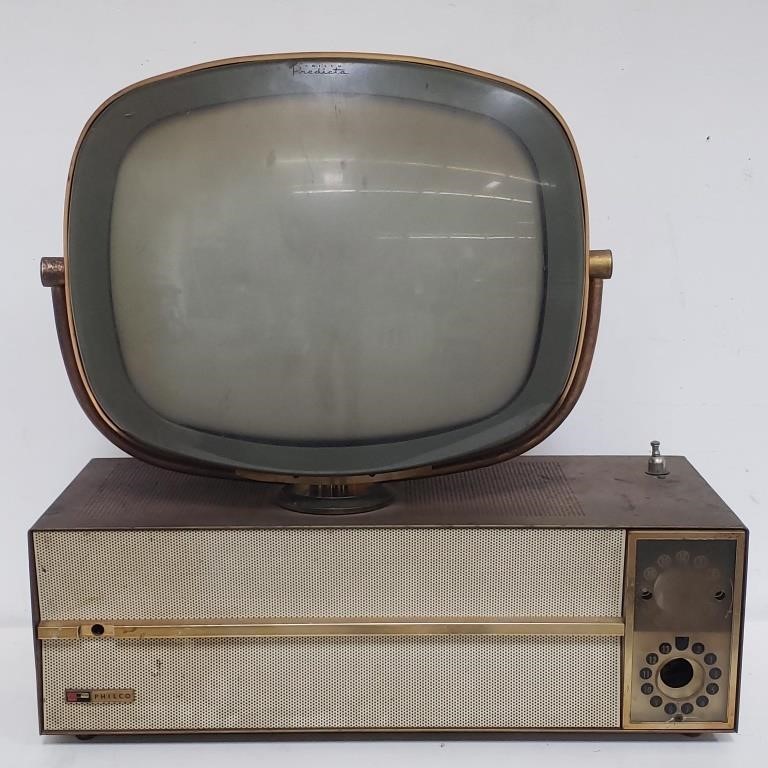 1950's Philco Predicta swivel TV, as is