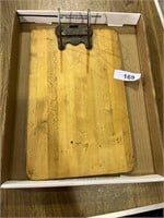 World-Wide Arch File Wood Invoice Board