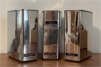 1950s Stainless (4) Pc. Canister Set