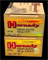 10mm Ammunition (2) boxes Hornady