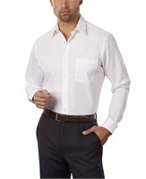 Van Heusen Men's Dress Shirt Fitted Poplin Solid,