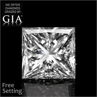 3.02ct,Color D/IF,Princess cut GIA Diamond